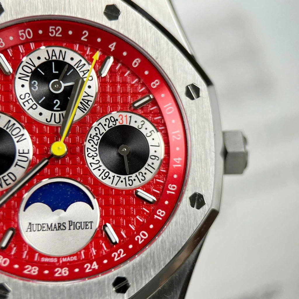Audemars Piguet Watch Royal Oak Chronogarph 26574ST Red Dial 41mm
