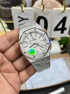 Audemars Piguet Watch Royal Oak Frosted Gold 15410 White Dial 41mm