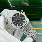 Audemars Piguet Watch Royal Oak Frosted Gold 15410BC Dial Black 41mm