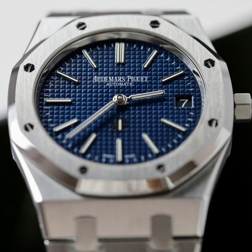 Audemars Piguet Watch Royal Oak Jumbo Extra-thin 15202 Blue Dial 39mm