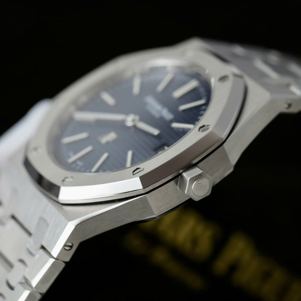 Audemars Piguet Watch Royal Oak Jumbo Extra-thin 15202 Blue Dial 39mm