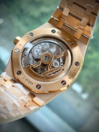 Audemars Piguet Watch Royal Oak 15202OR Jumbo Blue Dial 39mm