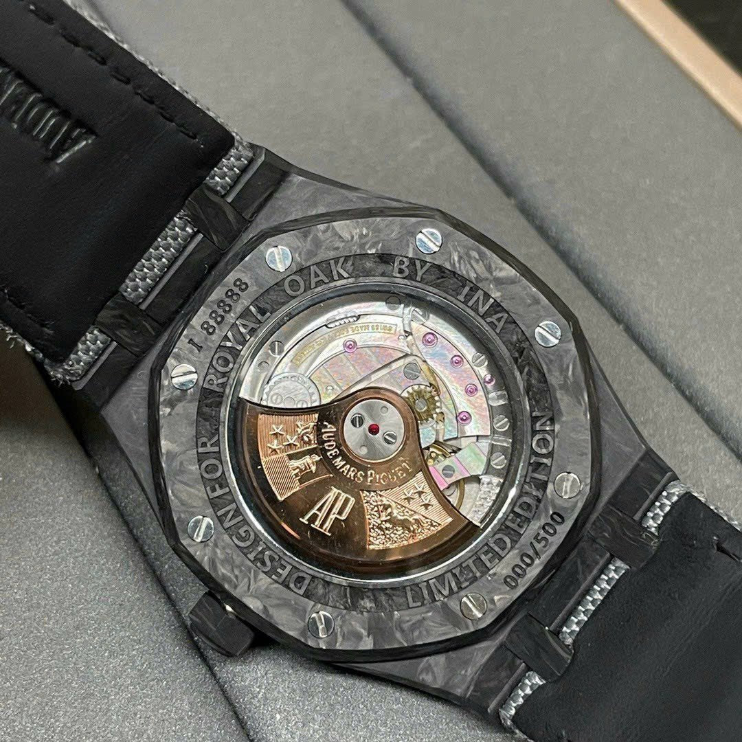 Audemars Piguet Watch Royal Oak 15400 Carbon Dial Black 41mm
