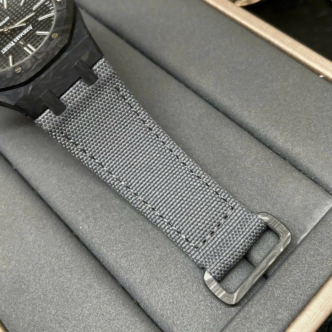 Audemars Piguet Watch Royal Oak 15400 Carbon Dial Black 41mm