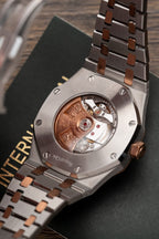 Audemars Piguet Royal Oak 15400 Demi Rose Watch 41mm