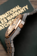 Audemars Piguet Royal Oak 15400 Demi Rose Watch 41mm