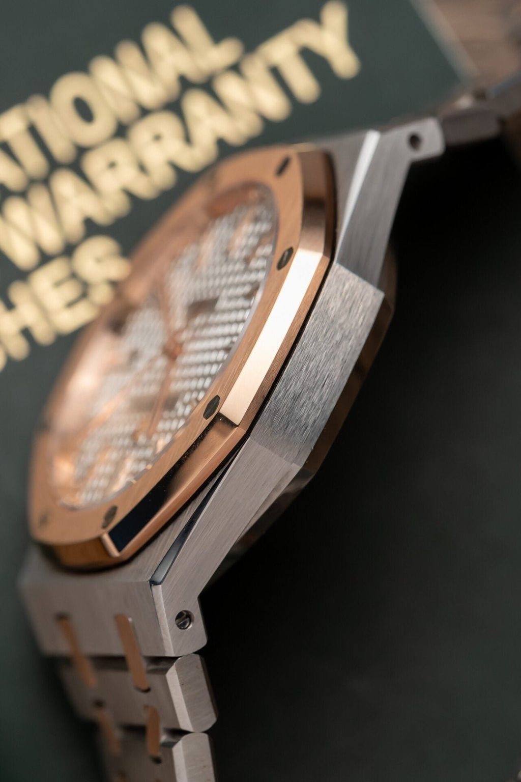 Audemars Piguet Royal Oak 15400 Demi Rose Watch 41mm
