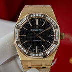 Audemars Piguet Watch Royal Oak 15400OR Moissanite Diamonds 41mm