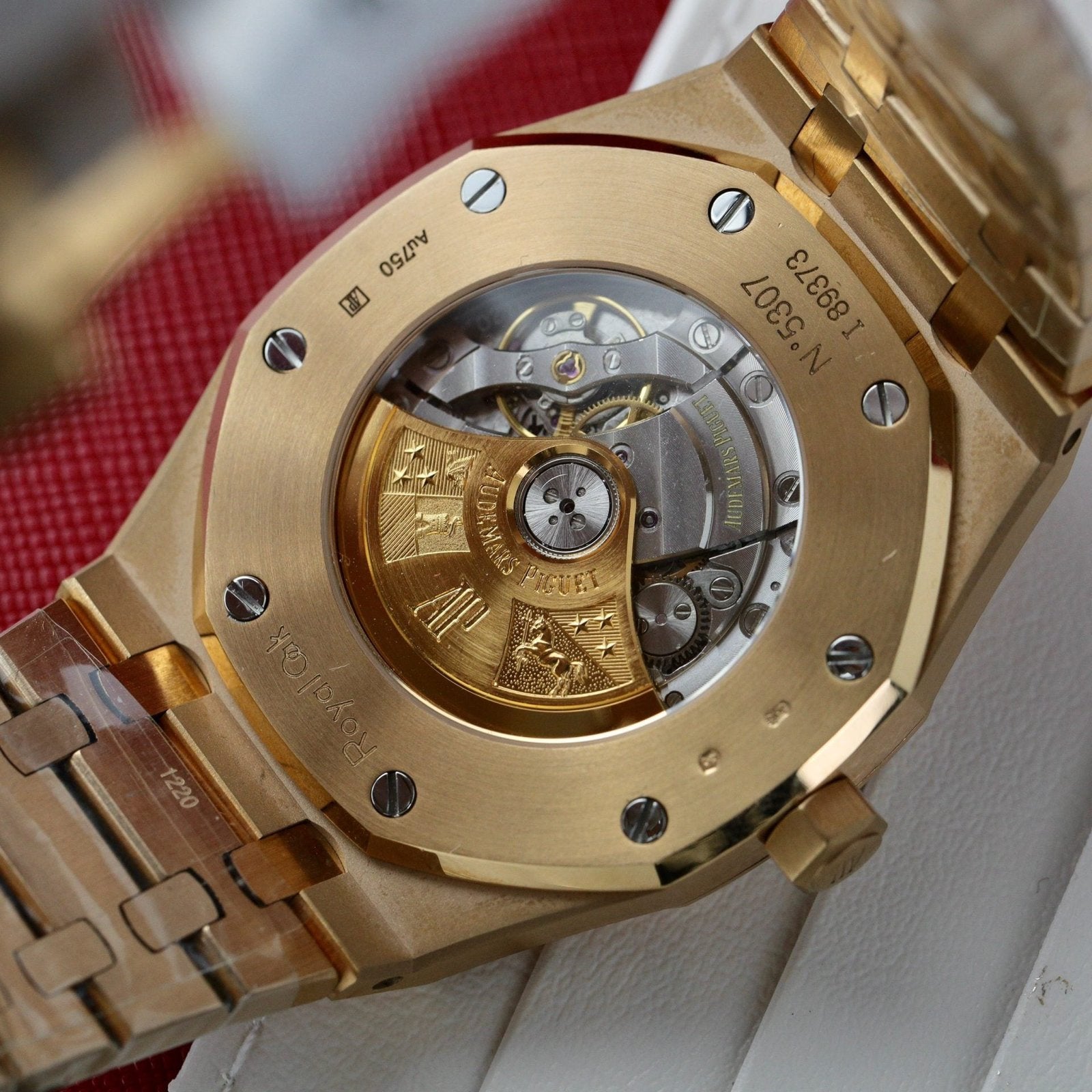 Audemars Piguet Watch Royal Oak 15400OR Moissanite Diamonds 41mm
