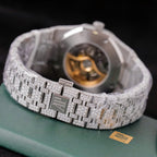 Audemars Piguet Royal Oak 15407 Full Moissanite Diamonds 41mm