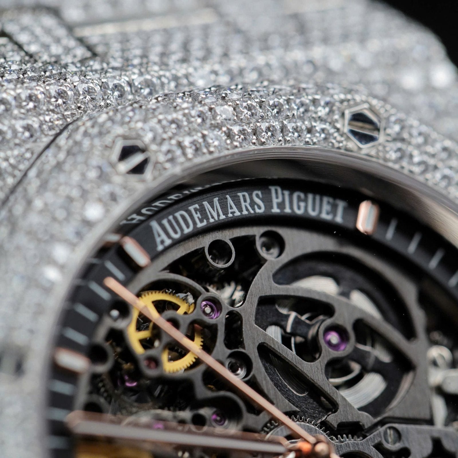 Audemars Piguet Royal Oak 15407 Full Moissanite Diamonds 41mm