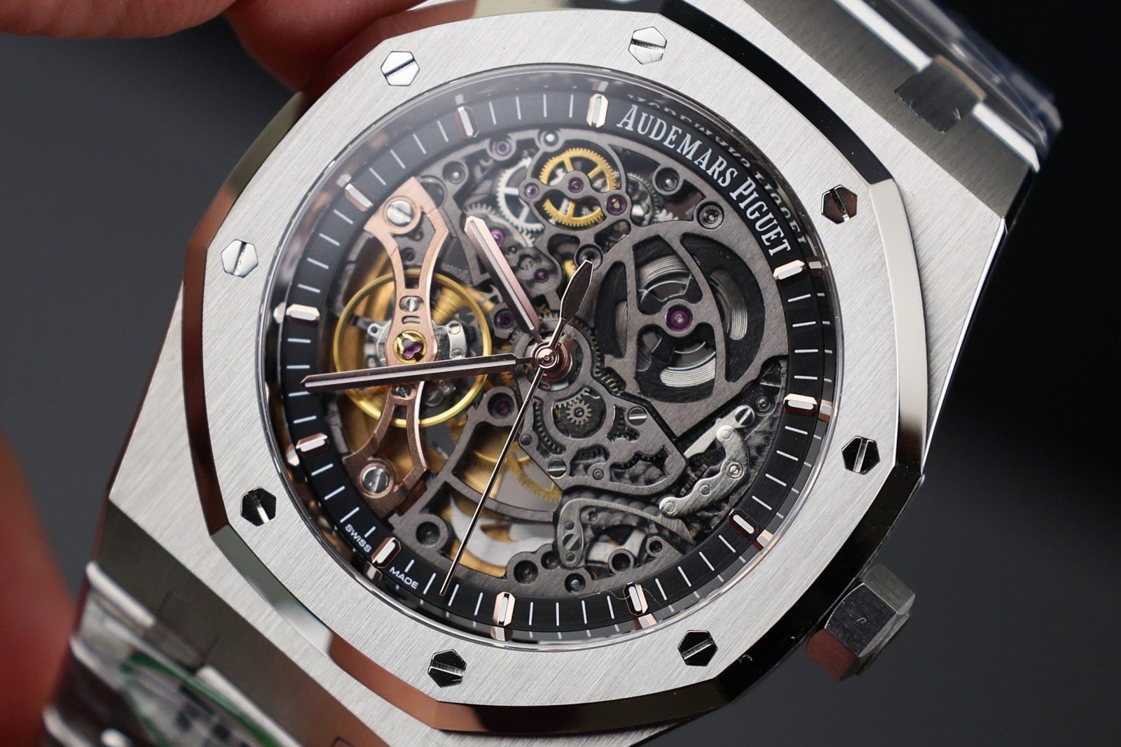 Audemars Piguet Royal Oak 15407 Watch Dial Skeleton 41mm