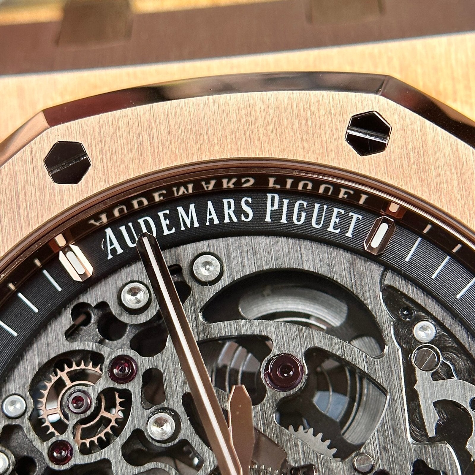 Audemars Piguet Royal Oak 15407 Rose Gold Watch 41mm