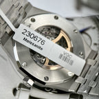 Audemars Piguet Royal Oak 15412BC Skeleton Moissanite Watch 41mm