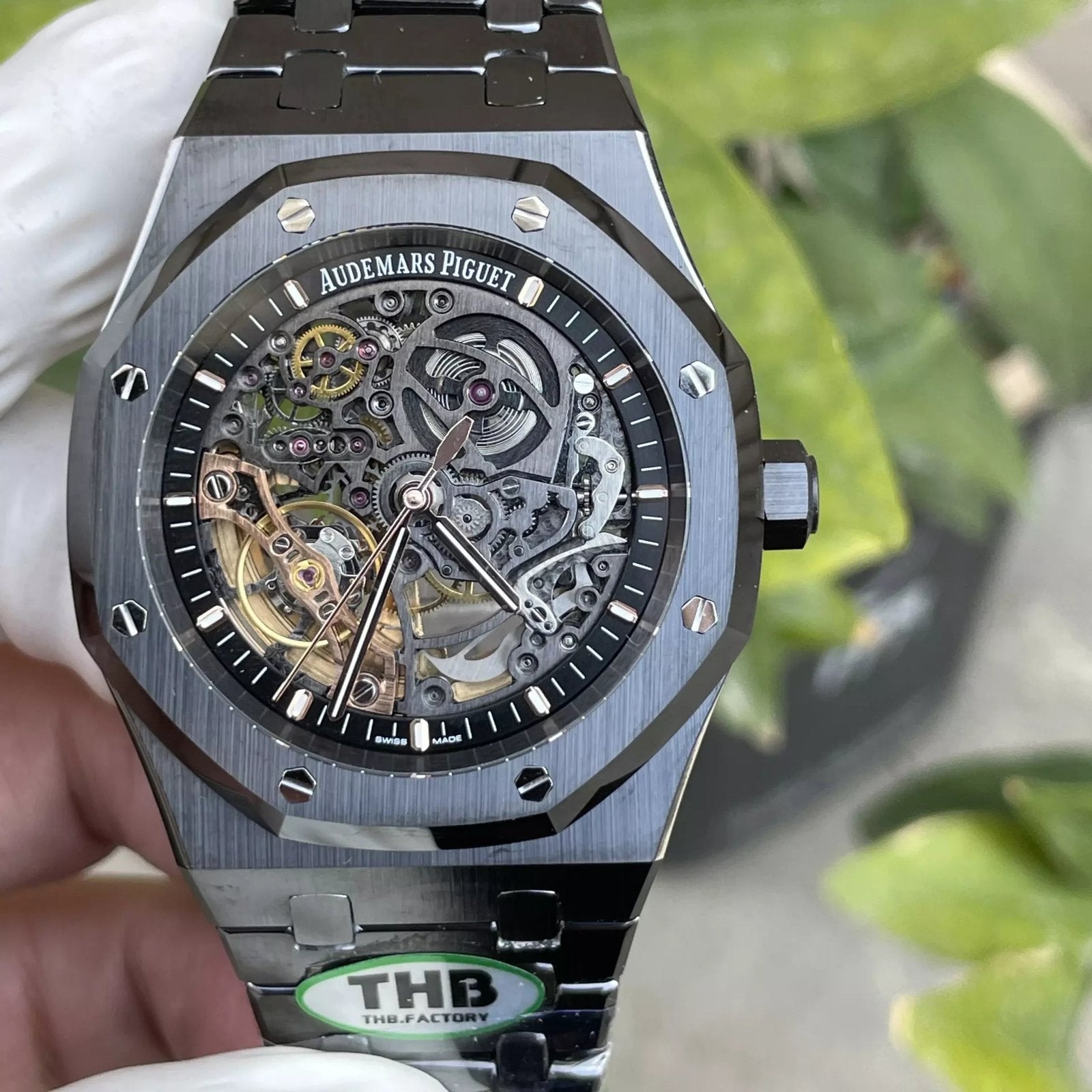 Audemars Piguet Royal Oak 15416CE Watch Dial Skeleton 41mm