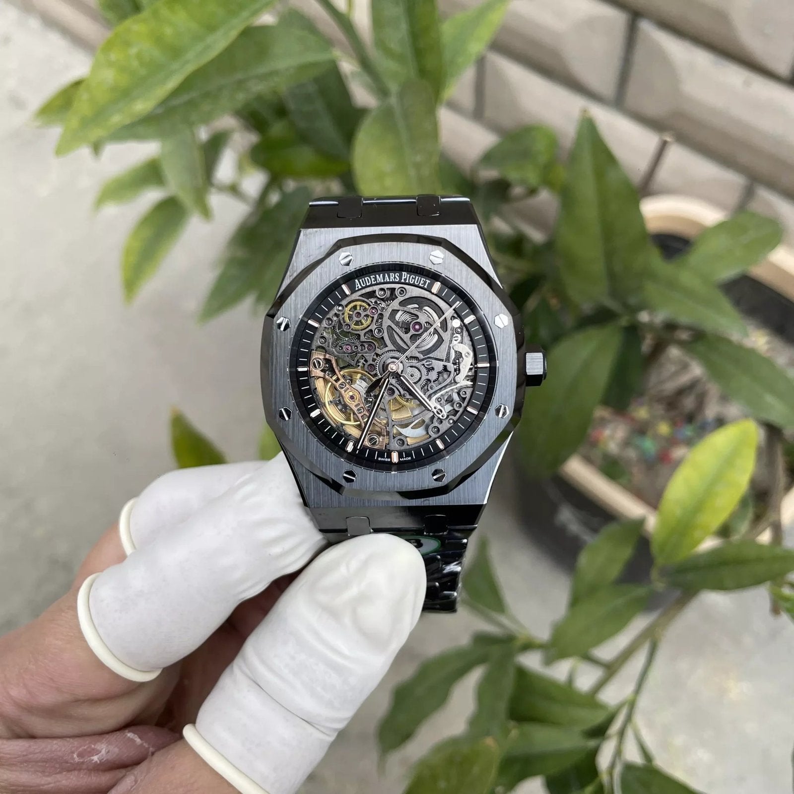 Audemars Piguet Royal Oak 15416CE Watch Dial Skeleton 41mm