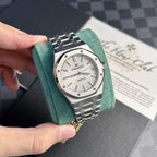 Audemars Piguet Watch Royal Oak 15450ST Dial White 37mm