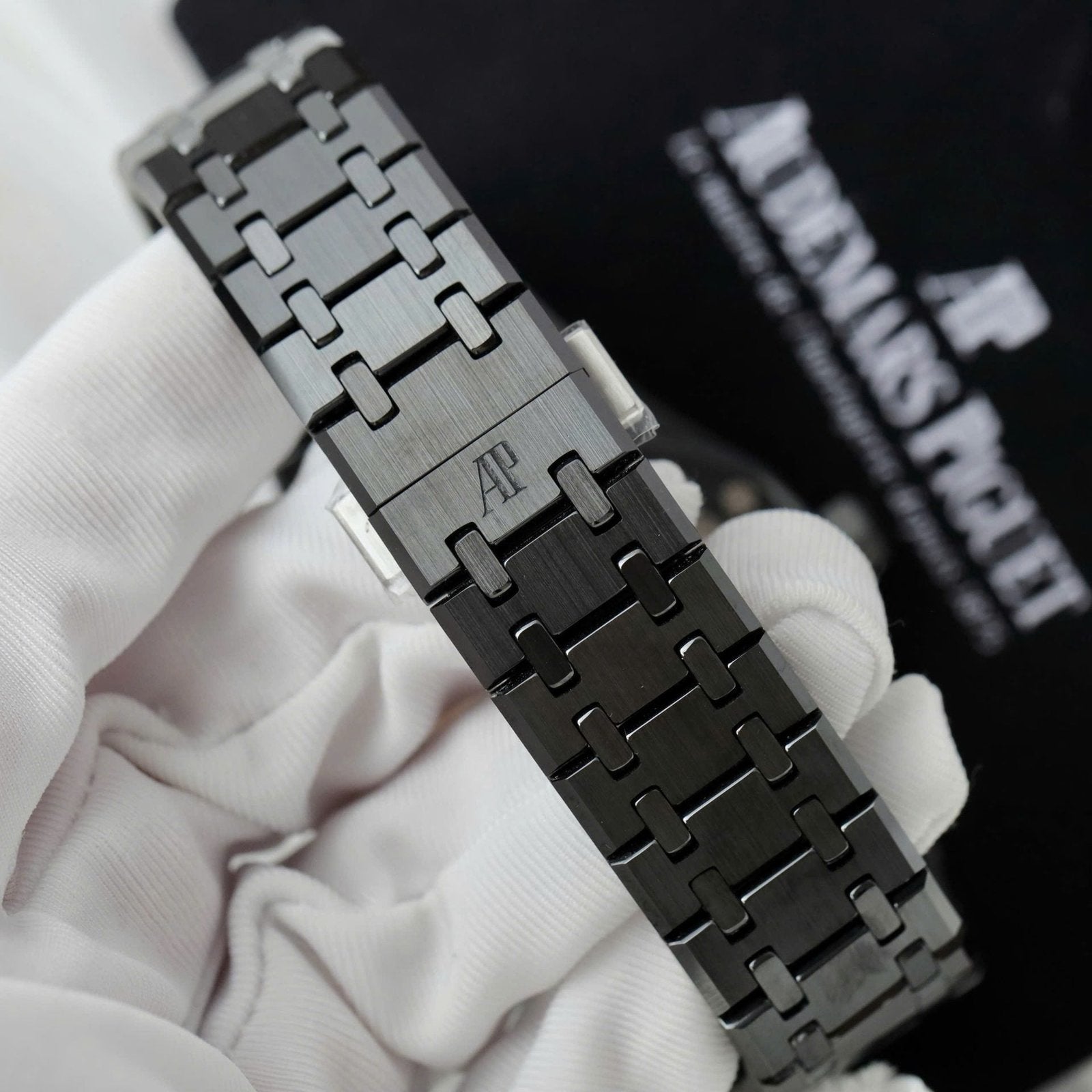 Audemars Piguet Royal Oak 15500 Watch Black Ceramic 41mm