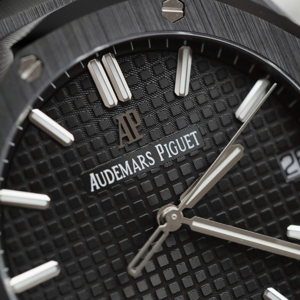 Audemars Piguet Royal Oak 15500 Watch Black Ceramic 41mm