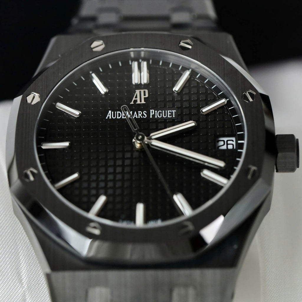 Audemars Piguet Royal Oak 15500 Watch Black Ceramic 41mm