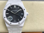 Audemars Piguet Royal Oak 15500 Dial Black Watch White Ceramic 41mm