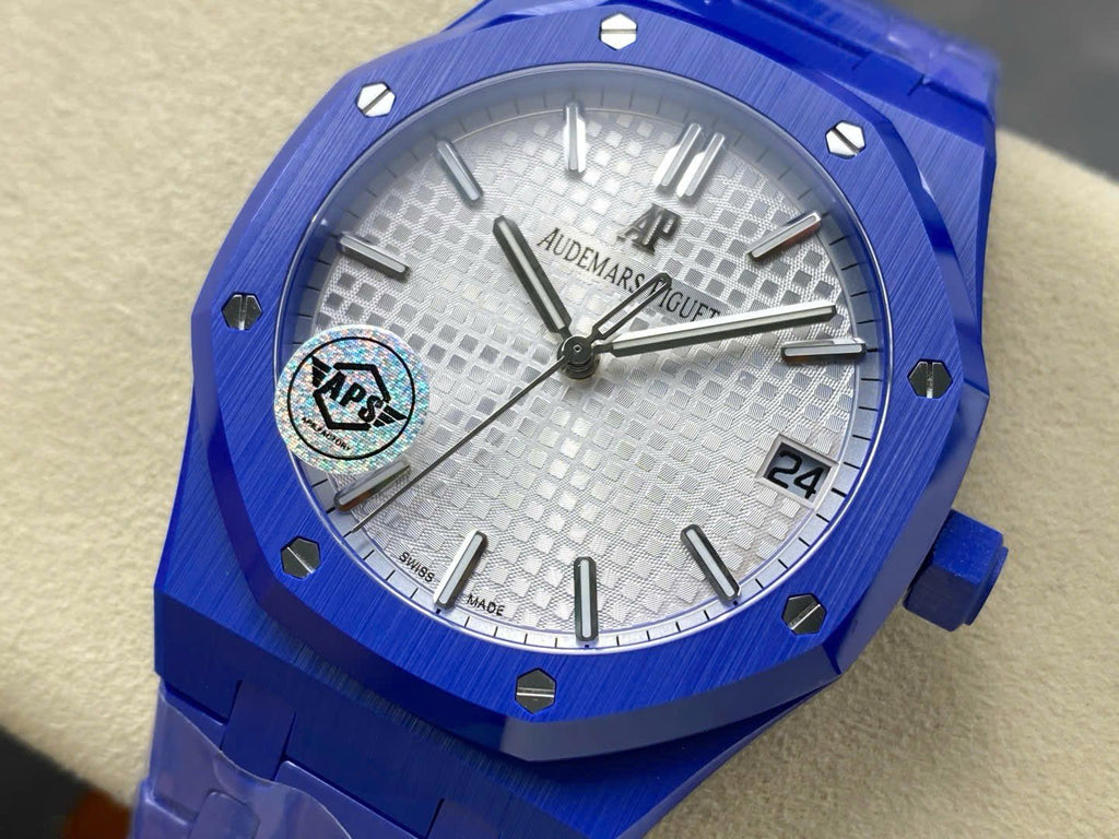 Audemars Piguet Watch Royal Oak 15500 Ceramic Blue 41mm