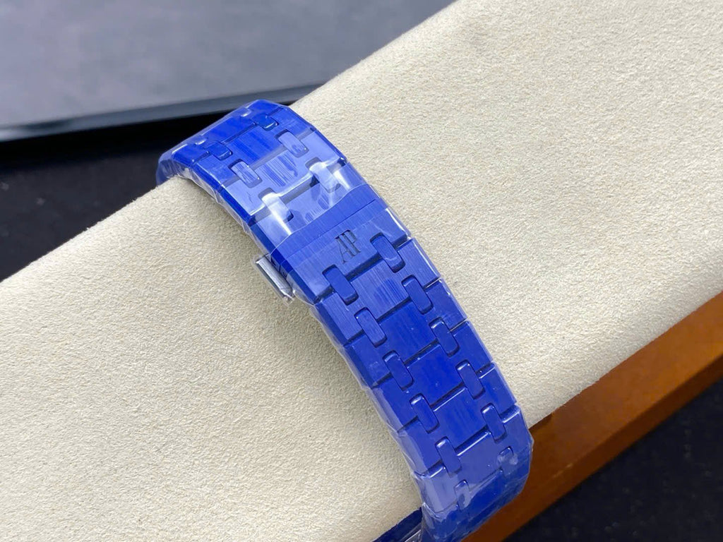 Audemars Piguet Watch Royal Oak 15500 Ceramic Blue 41mm
