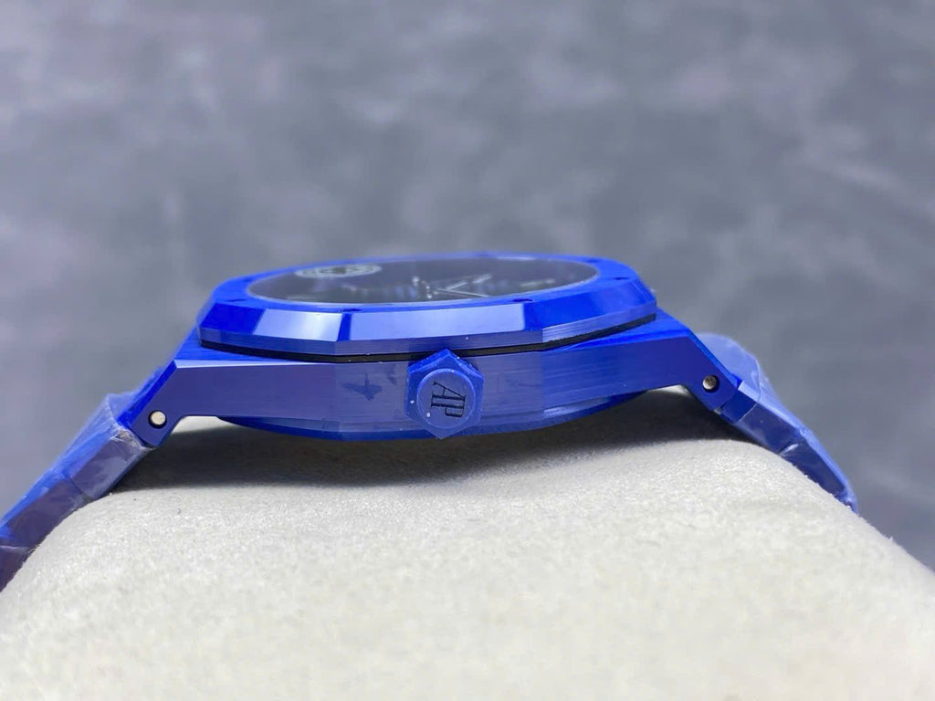 Audemars Piguet Watch Royal Oak 15500 Ceramic Blue 41mm