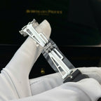 Audemars Piguet Royal Oak 15500 Watch Dial Black Rubber Strap 41mm