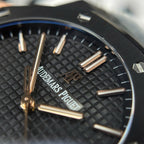 Audemars Piguet Royal Oak 15500 Watch Black Dial 41mm