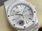 Audemars Piguet Royal Oak 15500 Watch White Ceramic 41mm