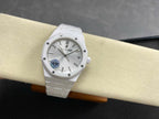 Audemars Piguet Royal Oak 15500 Watch White Ceramic 41mm