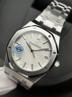 Audemars Piguet Royal Oak 15500ST Watch White Dial 41mm