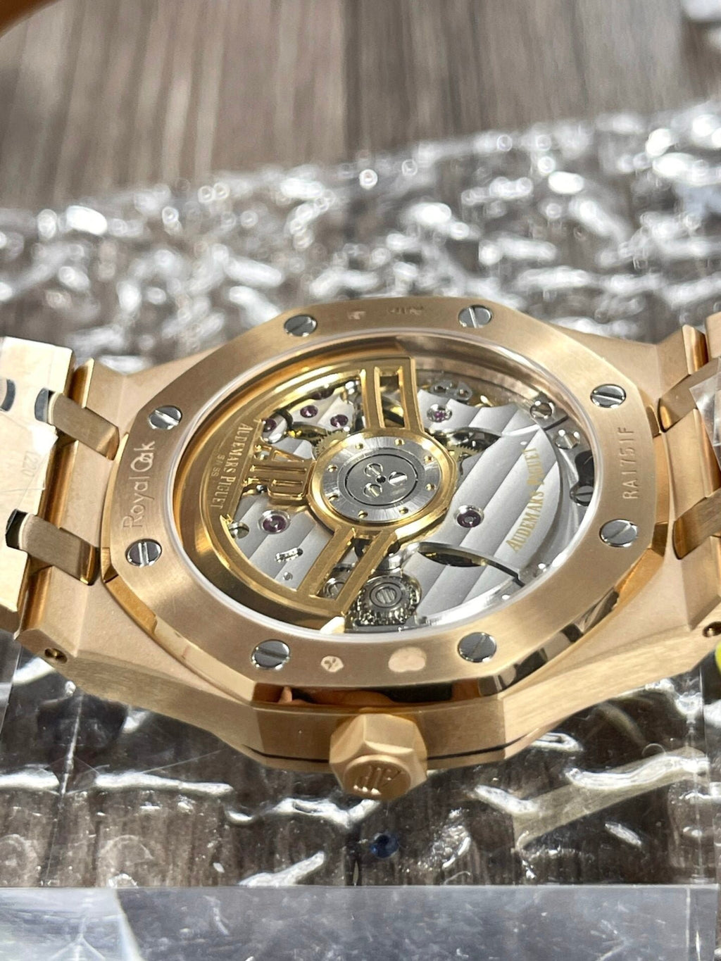 Audemars Piguet Royal Oak 15510OR Watch Black Dial 41mm