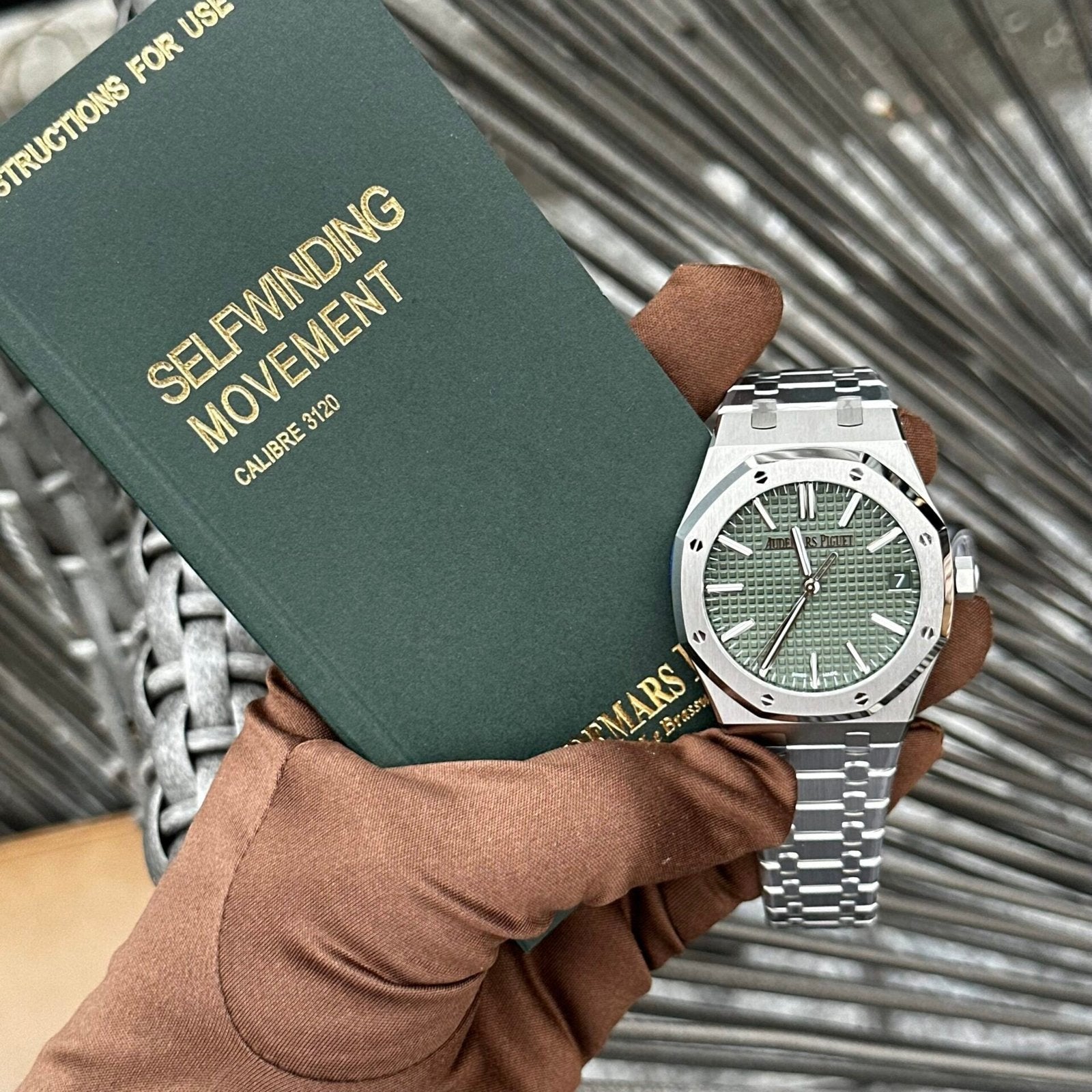 Audemars Piguet Watch Royal Oak 15510ST Green Dial 41mm