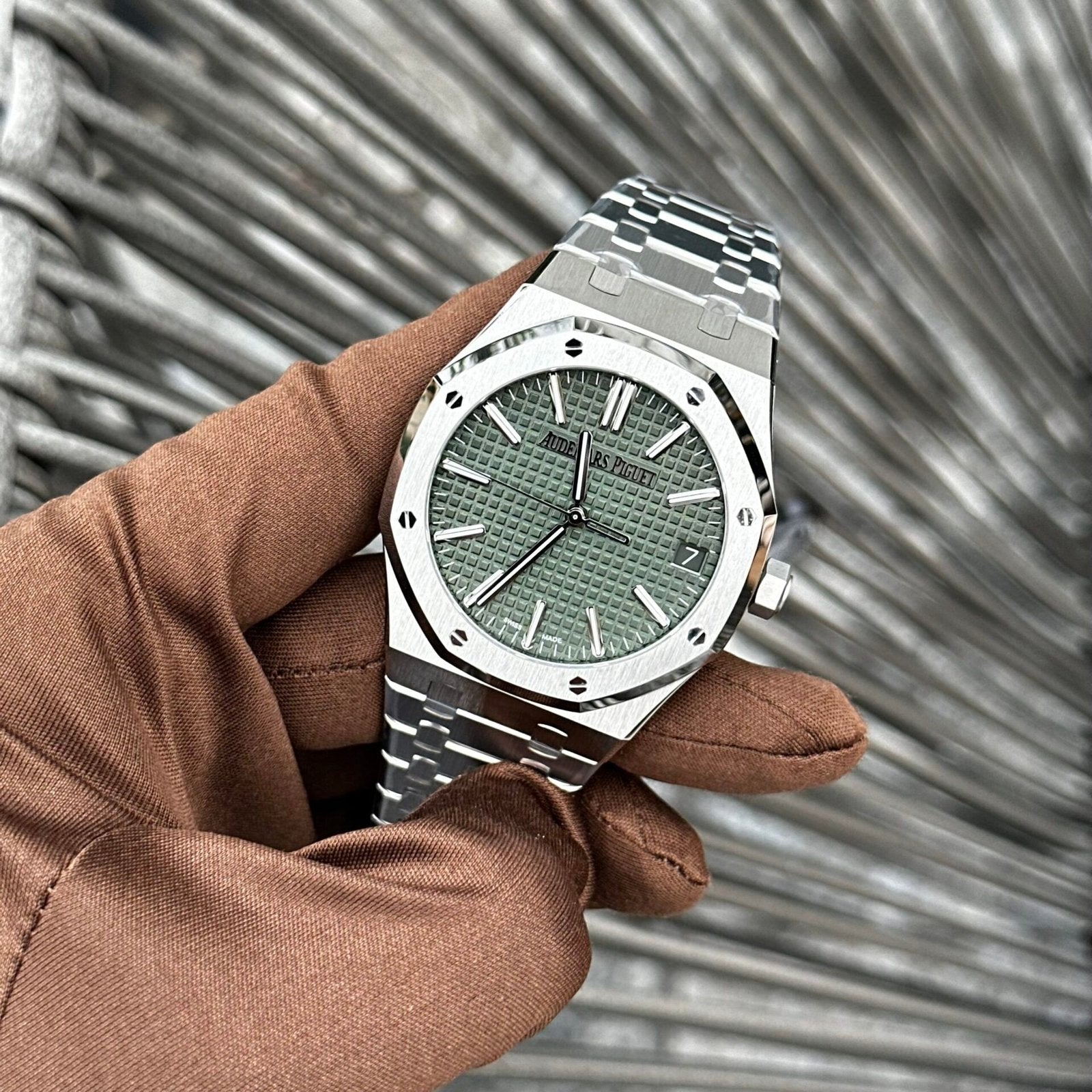 Audemars Piguet Watch Royal Oak 15510ST Green Dial 41mm