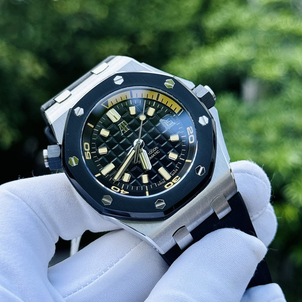 Audemars Piguet Watch Royal Oak 15720ST Black Dial 42mm