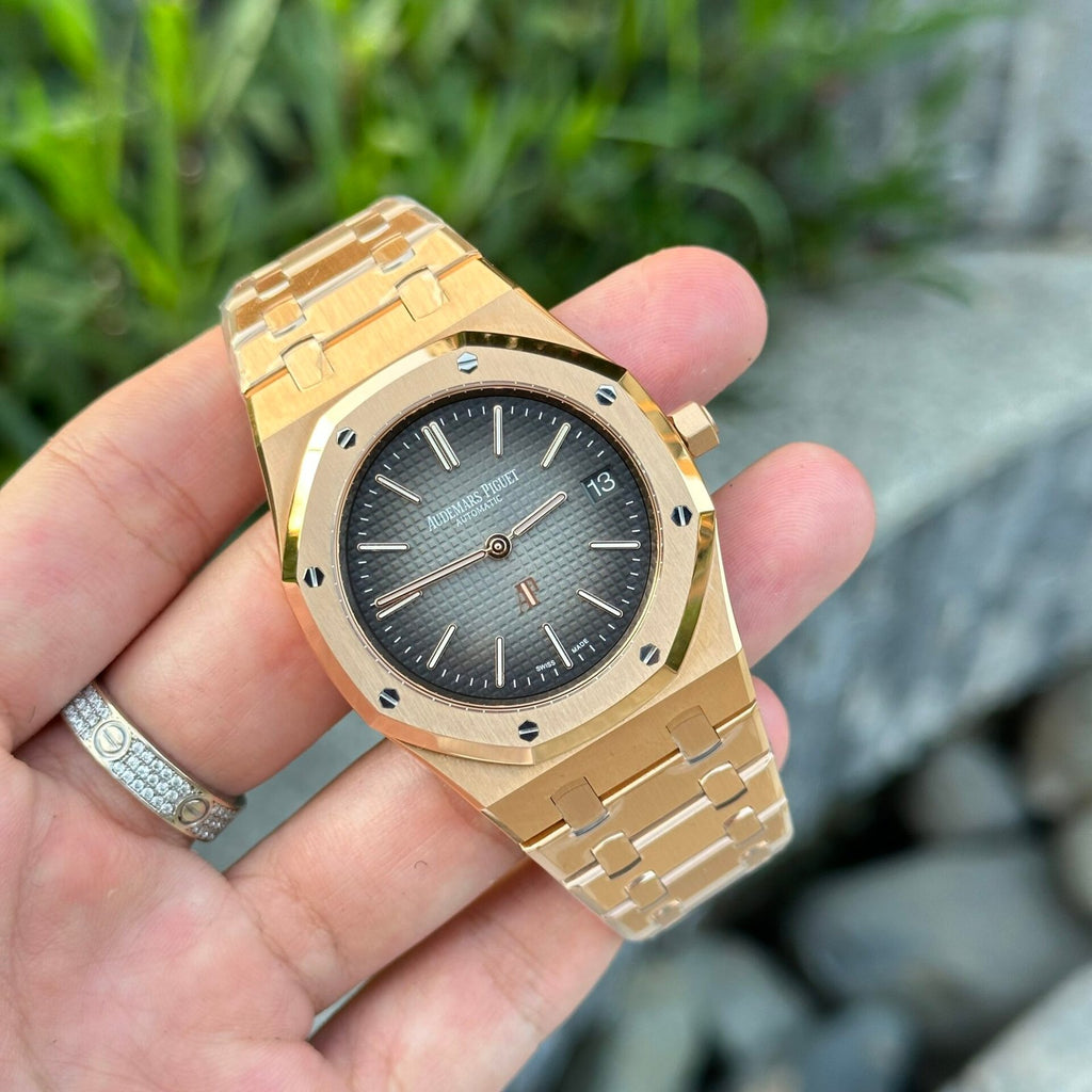 Audemars Piguet Watch Royal Oak 16202OR Gray Dial 39mm