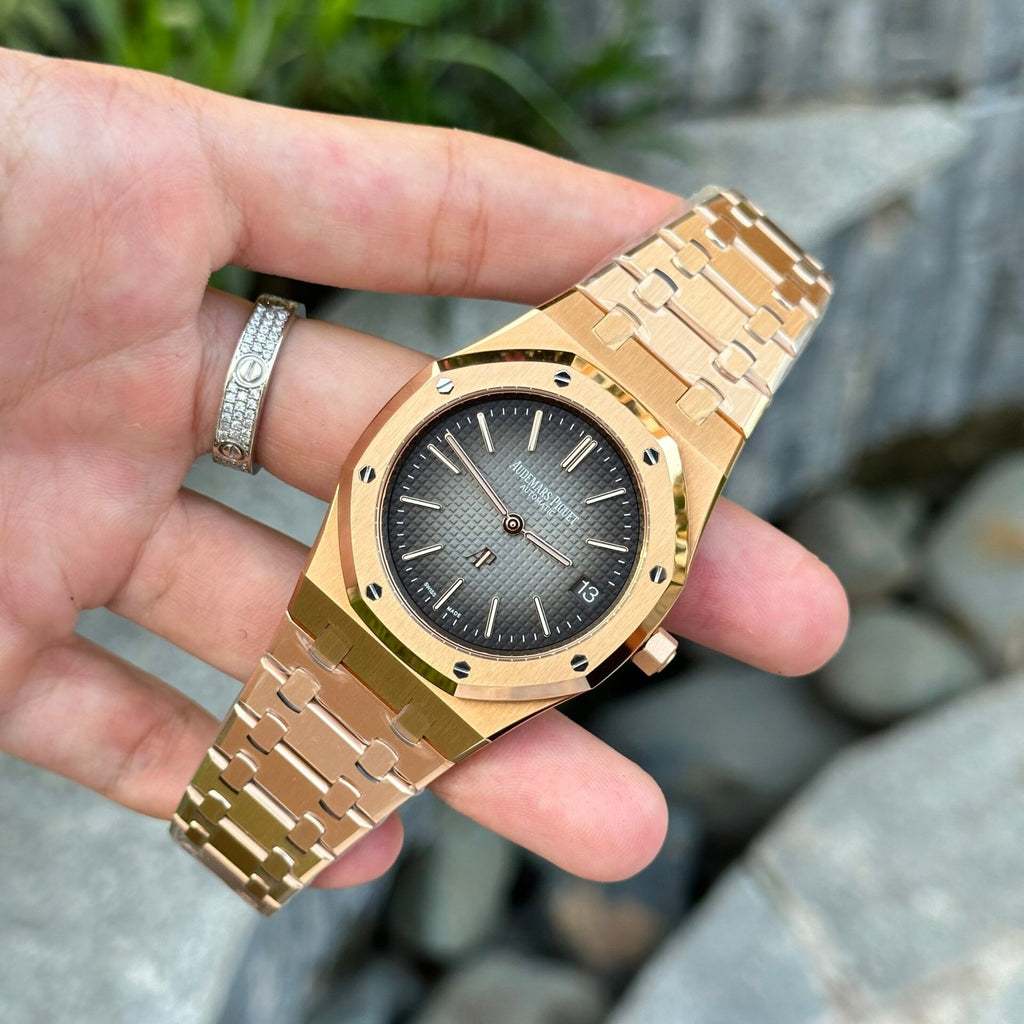 Audemars Piguet Watch Royal Oak 16202OR Gray Dial 39mm
