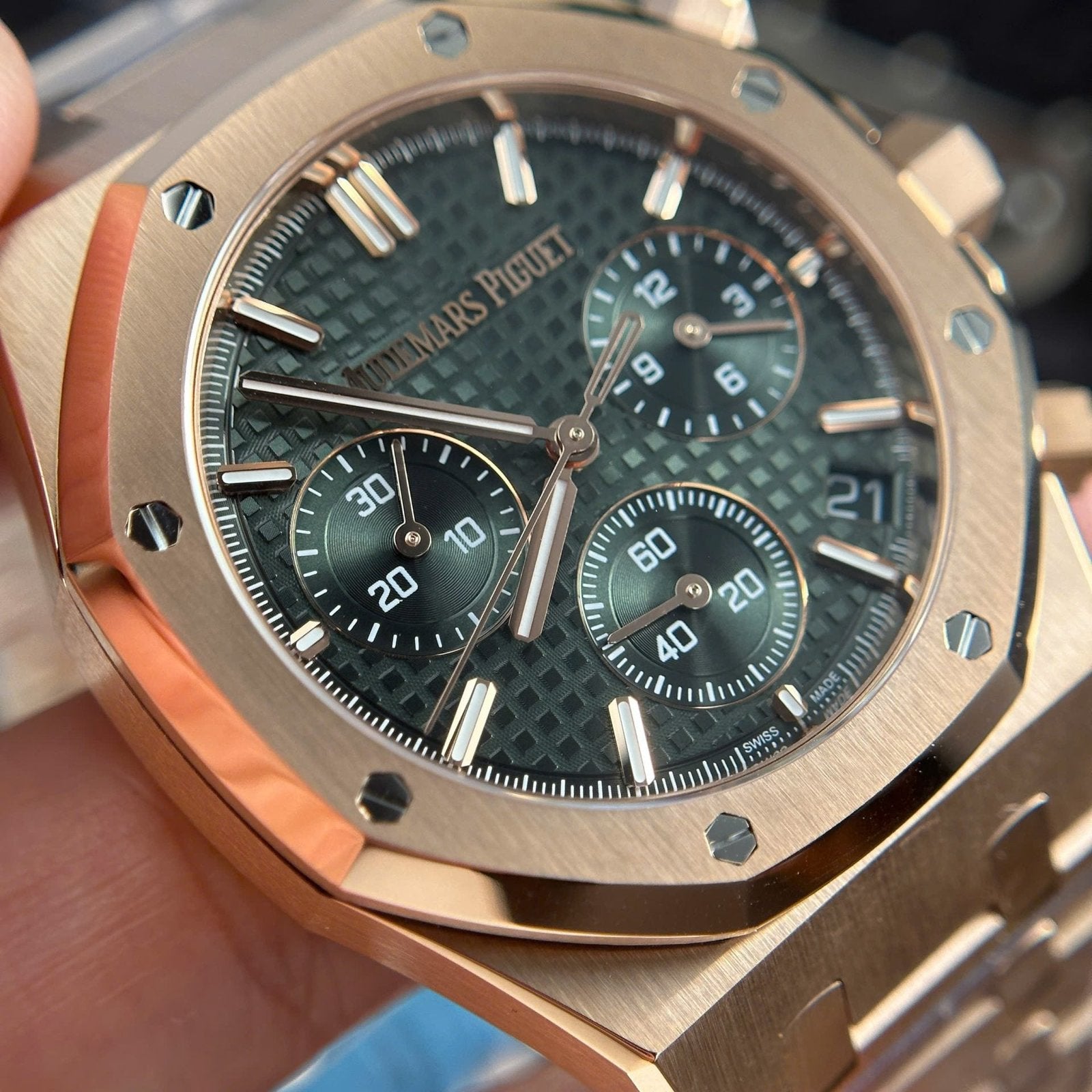 Audemars Piguet Watch Royal Oak 26240 Dial Green 41mm