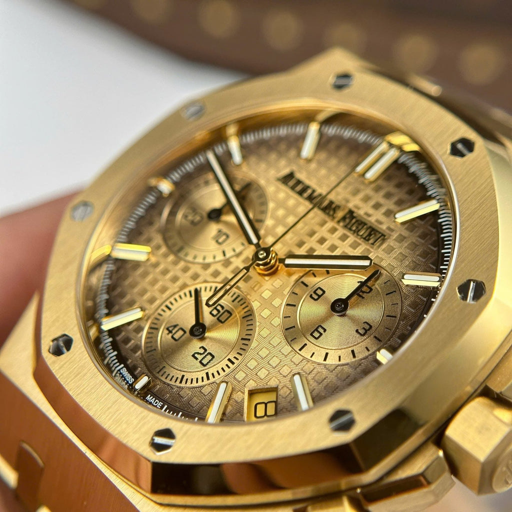Audemars Piguet Royal Oak 26240 Grande Tapisserie Dial Watch 41mm