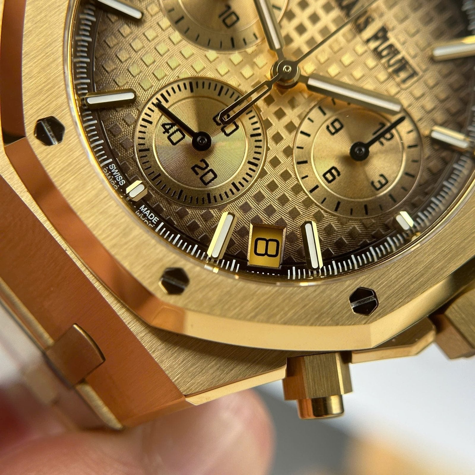 Audemars Piguet Royal Oak 26240 Grande Tapisserie Dial Watch 41mm