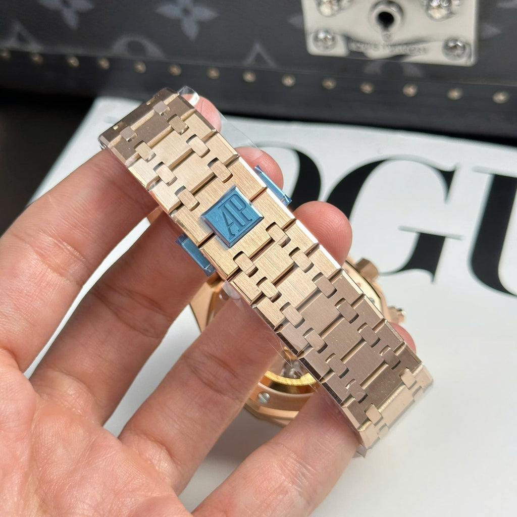 Audemars Piguet Royal Oak 26240 Rose Gold Watch Dial Blue 41mm