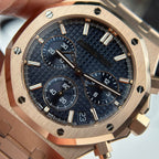 Audemars Piguet Royal Oak 26240 Rose Gold Watch Dial Blue 41mm