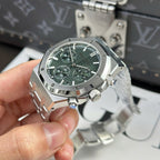 Audemars Piguet Royal Oak 26240ST Watch Green Dial 41mm