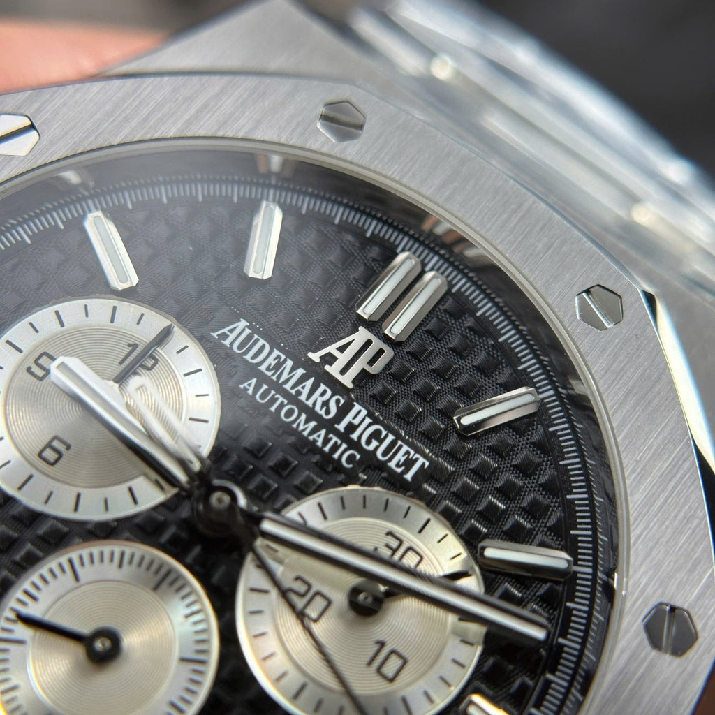 Audemars Piguet Watch Royal Oak 26331 Chronograph Dial Black 41mm