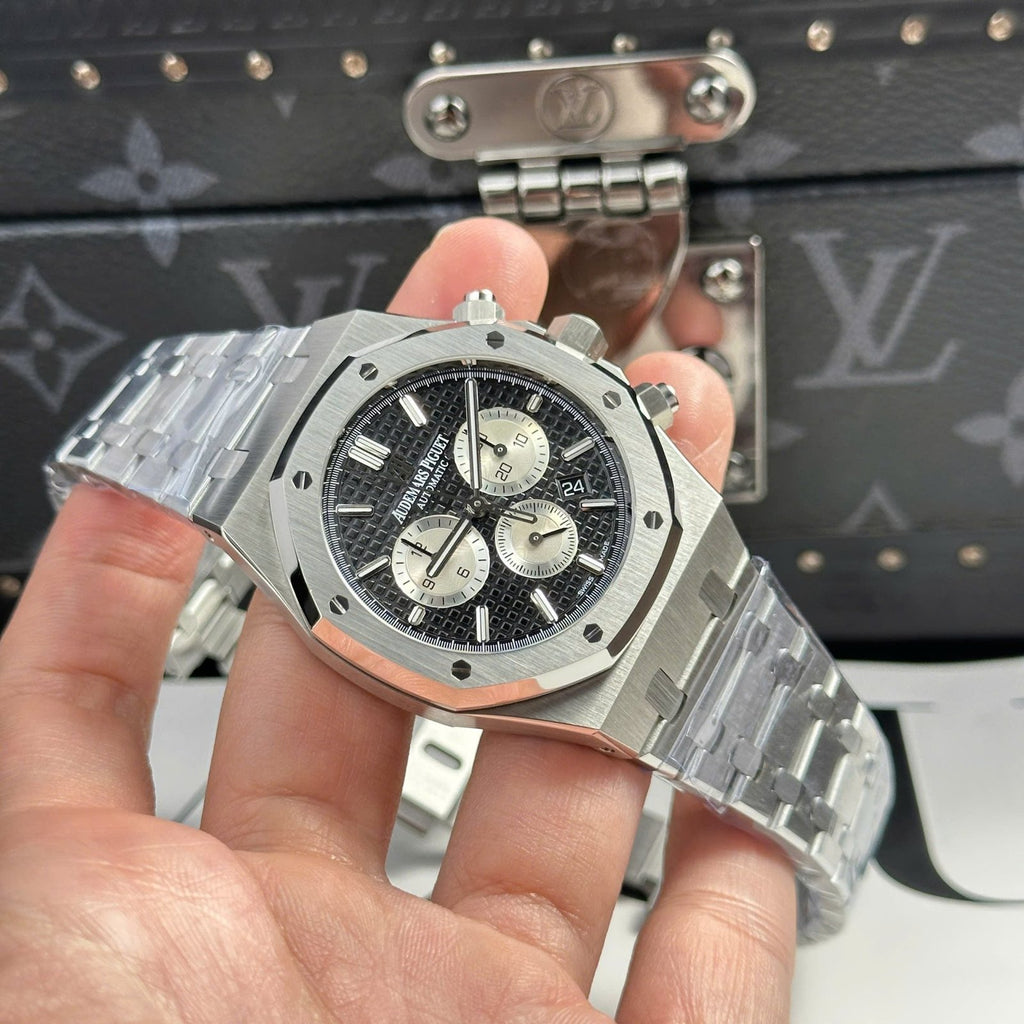 Audemars Piguet Watch Royal Oak 26331 Chronograph Dial Black 41mm