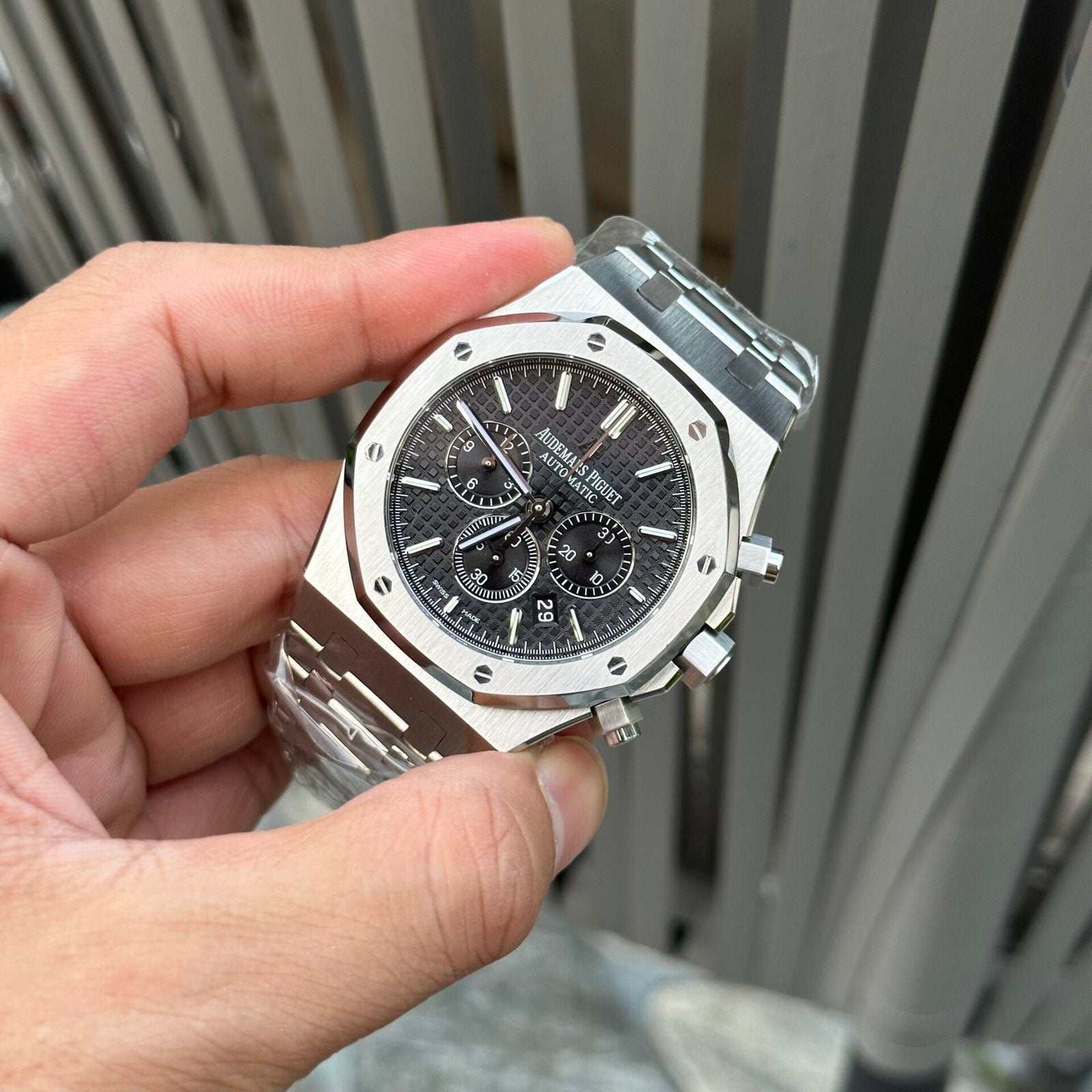 Audemars Piguet Royal Oak 26331ST Gray Dial Watch 41mm