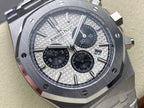Audemars Piguet Watch Royal Oak 26331 Chronograph Dial White 41mm