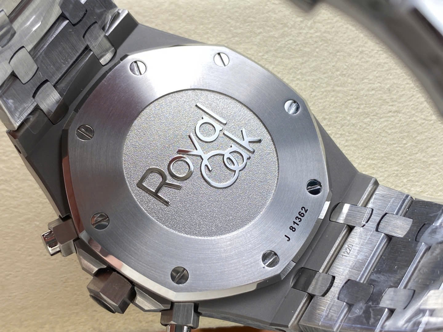 Audemars Piguet Watch Royal Oak 26331 Chronograph Dial White 41mm
